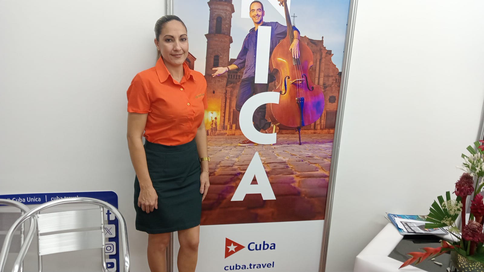 Directora comercial de Ecotur, Yahima Rodríguez Pérez