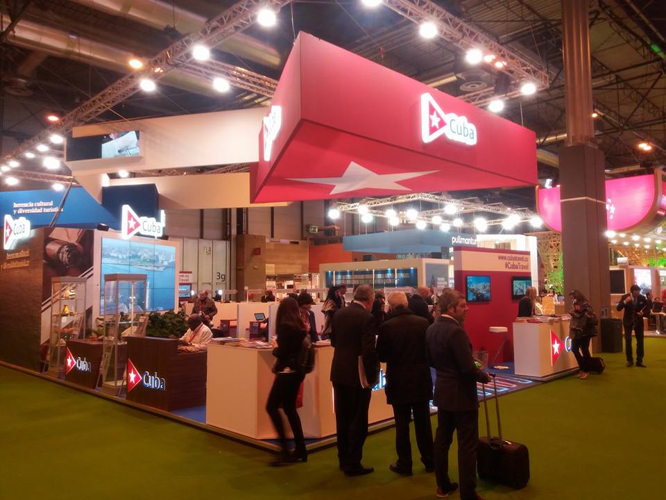 Cuba participó en Fitur con un stand de 171 metros cuadrados Las hoteleras baleares mantienen sus planes en Cuba pese a Trump