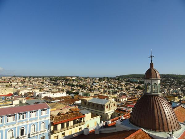 Santiago de Cuba desde arriba 