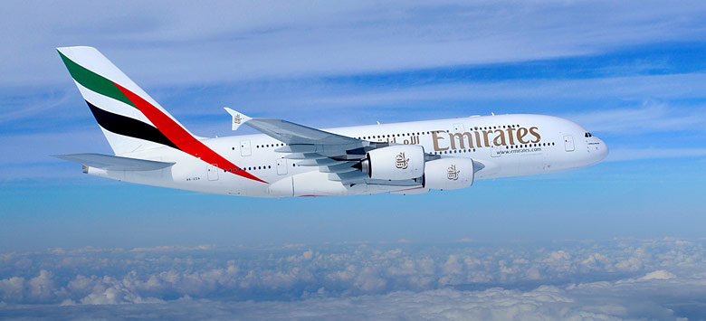 Asientos en Emirates disponibles a través del canal de Amadeus