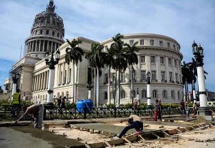 Concluye primera etapa de la restauración del Capitolio antes de la llegada de Obama