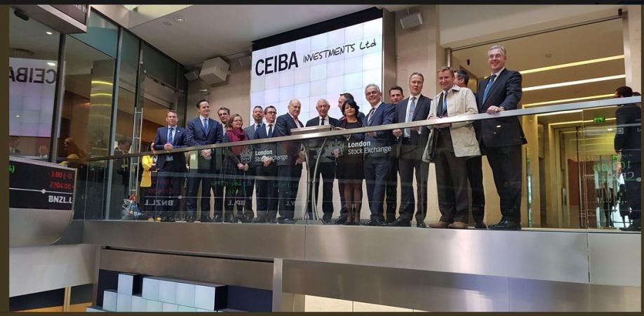 London Stock Exchange da la bienvenida a CEIBA Investments