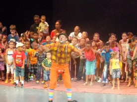 Presentación del Circo Nacional de Cuba en el Teatro Heredia Verano con circo en Santiago de Cuba