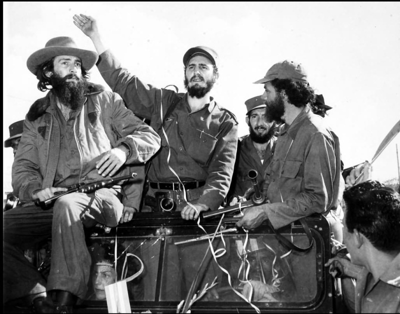 Cenizas de Fidel desandan Caravana de la Libertad de 1959