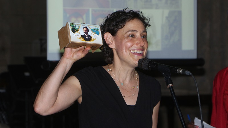 Lisa Gevelber, Vicepresidenta de Marketing de Google para las Américas Google presenta en La Habana video en realidad virtual sobre Martí