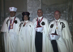 Investidura de José Carlos de Santiago como Caballero de la Orden del Camino de Santiago José Carlos de Santiago, investido como Caballero de la Orden del Camino de Santiago