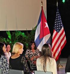 Michelle Obama conoció sobre experiencias educacionales cubanas