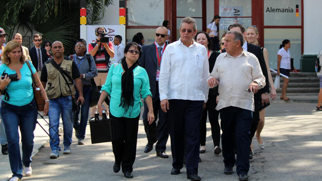 Foto: Elio Socorro Feria Internacional Agroalimentaria con expositores de 16 países