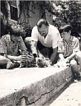 Cojímar ofrece un cálido recibimiento a nietos de Hemingway