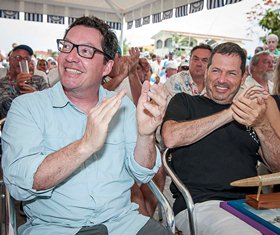 Nietos de Hemingway en inauguración del Torneo Torneo Hemingway: Buena marcha y optimismo de pescadores
