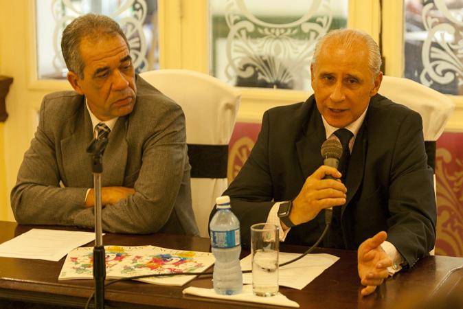 Jorge Ignacio Coromina, Corresponsal y José Carlos de Santiago, presidente editor del Grupo Excelencias Seminario Excelencias Gourmet desde el 4 de junio