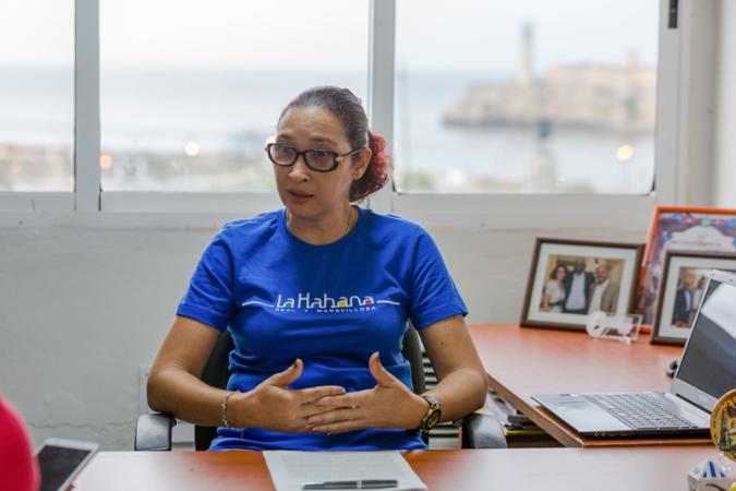 Vicepresidenta de la Asamblea Provincial del Poder Popular de La Habana, Tatiana Viera Hernández Anuncian novedades para celebrar el V centenario de La Habana