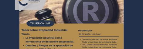 Cámara de Comercio anuncia taller sobre propiedad industrial en Cuba