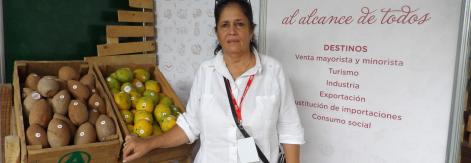 Directora general de Empresa Acopio Santiago de Cuba, Belkis Villa Tabares
