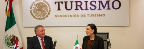 México y Cuba fortalecen lazos turísticos con la firma del Programa de Cooperación 2025-2028