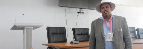 Ismany García, director del hotel La Casona de Morón