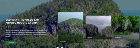 Geoparque Viñales presenta sitio web institucional