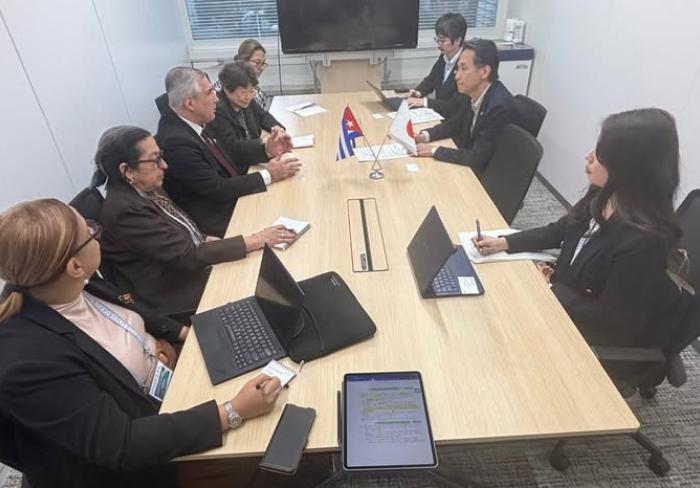 Vice primer ministro cubano sostiene amplia agenda en Japón