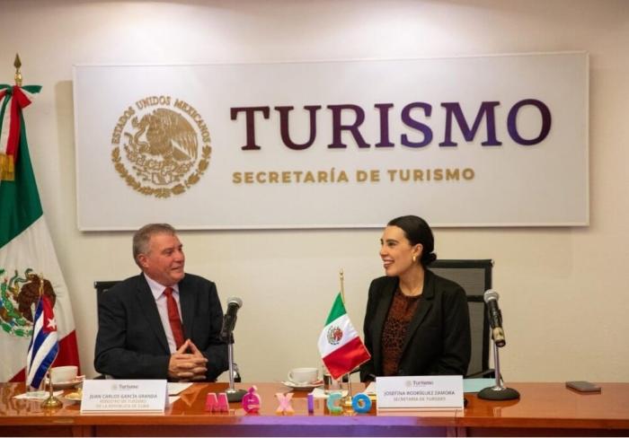 México y Cuba fortalecen lazos turísticos con la firma del Programa de Cooperación 2025-2028