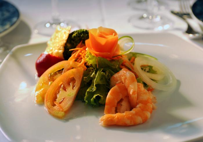 Comida gourmet