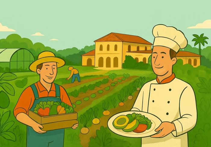 Proyecto agrícola impulsa turismo en Hotel La Granjita