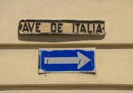 Avenida de Italia, Cuba