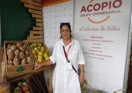 Directora general de Empresa Acopio Santiago de Cuba, Belkis Villa Tabares