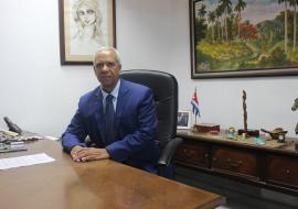 Antonio Carricarte Corona, presidente de la Cámara de Comercio de la República de Cuba
