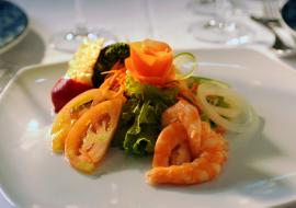 Comida gourmet