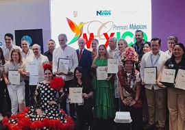 Entregados los II Premios Mágicos por Excelencias en Tianguis Turístico 2024