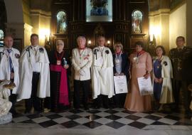 La Orden del Camino de Santiago incorpora a dos nuevas novicias en la Parroquia del Espíritu Santo de La Habana