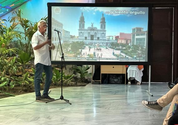 Omar López Rodríguez, Conservador de la Ciudad de Santiago de Cuba
