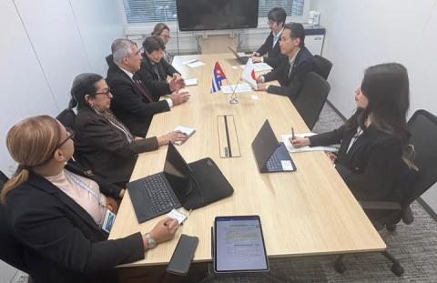 Vice primer ministro cubano sostiene amplia agenda en Japón