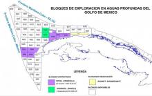zona exclusiva de cuba en golfo de mexico