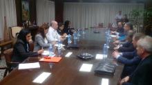 Firma de documento con la Comisión Euroasiática