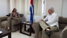 El Grupo Excelencias entrega donativo a La Habana para recuperación del tornado