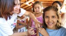 Unicef, Iberia y Amadeus vacunan al 80 por ciento de los menores de un año en Cuba