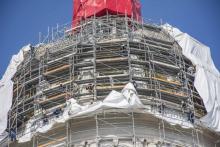 La cúpula del Capitolio habanero