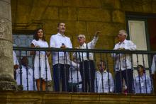 Felipe VI y su esposa Letizia