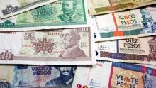Monedas que circulan en Cuba