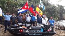 Álvaro De Marichalar llegó a Cuba desde España en moto acuática 