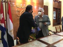Cuba y Egipto amplían cooperación cultural con firma de memorando de entendimiento