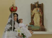  Tabacaleros cubanos honran a la Virgen de las Nieves de Mantua, Pinar del Río, Cuba