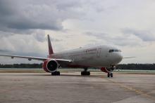 Recibimiento vuelo Moscú La Habana