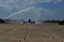 Cienfuegos recibe el primer vuelo comercial desde Canadá en seis años