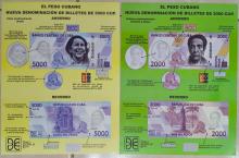 Cuba introduce billetes de 2 000 y 5 000 CUP