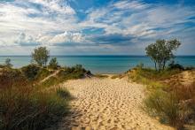 Dunas en una playa