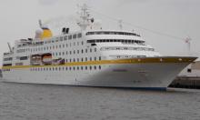 Crucero alemán MS Hamburg transita por Cuba
