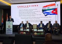 Rodrigo Malmierca presenta en India oportunidades de inversión extranjera en Cuba