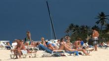 Turistas en Cuba
